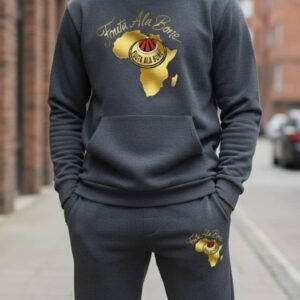 Ensemble sweat-shirt manches droites de fouta ala bone